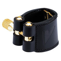 VANDOREN アルトサクソフォン リガチャー レザー(Leather) プラスチックキャップ LC27P 1個（直送品）