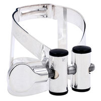 VANDOREN バスクラリネット リガチャー エムオー(M|O) シルバープレート LC54SP 1個（直送品）