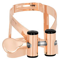 VANDOREN アルトサクソフォン リガチャー エムオー(M|O) ピンクゴールドプレート LC57PGP 1個（直送品）