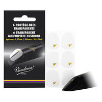 VANDOREN マウスピースクッション 0.35mm クリア 6枚入り VMC6+ 1個（直送品）