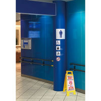 アプソン サインボード660女性スタッフ清掃中No.6206(2台) 6206 1セット(2台)（直送品）