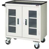 トラスコ中山 TRUSCO ツールワゴン エースワゴン 685X450XH802 ロッカータイプ BM-50RNG 1台 457-1746（直送品）