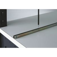 トラスコ中山 TRUSCO ライン作業台用キャリーブラケット用レール ターン用 CLD-RT-235 1本(1個) 466-8162（直送品）