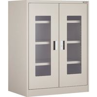 トラスコ中山 TRUSCO フリッパードアーキャビネット 1010X650XH1335 アクリル窓付 FPD-453G 1台（直送品）