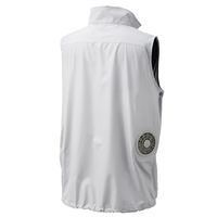 空調服 空調服(R) ベスト(ウェアのみ) シルバー LL KU91830/SILVER/LL 1着（直送品）