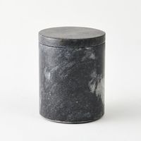 杉田エース CLOVER ブラックマーブルコットンボックス 蓋付き CYT957650 1個（直送品）