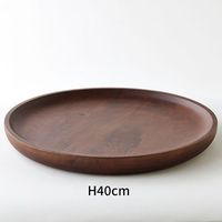 杉田エース CLOVER ウッドトレイ Φ40 CXU957824 1個（直送品）