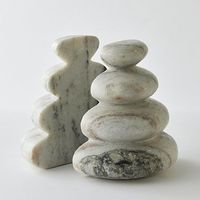 杉田エース CLOVER パンダマーブル ブックエンド CXU957833 1個（直送品）