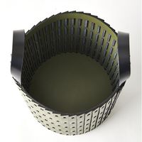 杉田エース CLOVER リサイクルレザー バスケット グリーン Φ30.5 CX2957981 1個（直送品）