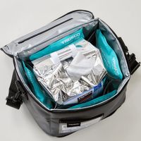 TRUSCO 【限定1000セット】クール汗拭きクロス 北極ボディシート 保冷剤付き 詰替1セット付き CSH84SET-P1 1セット（直送品）