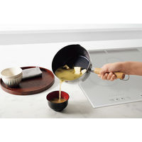 カクセー 中村孝明IH対応内面フッ素コーティング雪平鍋18CM NKY-18 1個（直送品）