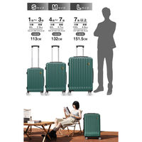 超軽量・ストッパー付Wキャスター・物掛けフック【NT-GB0701 Plus 】 NT-GB0701 PlusグリーンM 1台（直送品）