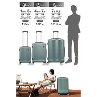 超軽量・ストッパー付Wキャスター・物掛けフック【NT-GB0701 Plus 】 NT-GB0701 Plusミッドナイトグリーン S 1台（直送品）