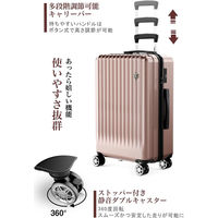 超軽量・ストッパー付Wキャスター・物掛けフック【NT-GB0701 Plus 】 NT-GB0701 Plusローズゴールド S 1台（直送品）