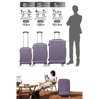 超軽量・ストッパー付Wキャスター・物掛けフック【NT-GB0701 Plus 】 NT-GB0701 Plusディープパープル S 1台（直送品）