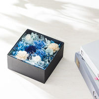 アークフラワースタジオ プリザーブドフラワー ジャルダン・フルリ 2026-pr-bl-op(ブルー) 1個（直送品）