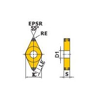 三菱マテリアル 旋削用インサート NPーDNGA NP-DNGA150412TS4:BC8210 1個（直送品）