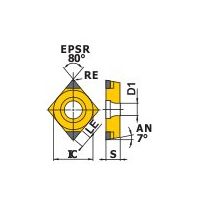 三菱マテリアル 旋削用インサート NPーCCGW NP-CCGW060202GS2:BC8210 1個（直送品）