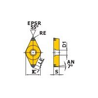三菱マテリアル 旋削用インサート NPーDCGW NP-DCGW11T308GS2:BC8210 1個（直送品）