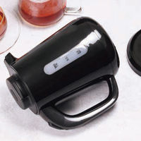 新津興器 電気ケトル1l SYK-10(BK) 1個（直送品）