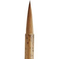 呉竹 細筆 佳 品 7号茶毛 JA316-7 1セット(1本×2)（直送品）