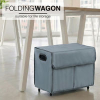 アスカ 荷物収納ワゴン L キャスター付き NWG02 1個（直送品）