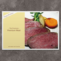 【お誕生日】上質なお肉  | The Premium 選べるブランドカタログ C （ギフトカードタイプ）　スタンダード封筒／熨斗（御歳暮）（直送品）