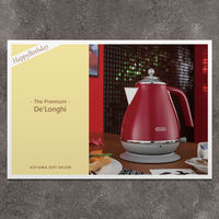 【お誕生日】デロンギ | The Premium 選べるブランドカタログ A （ギフトカードタイプ）　スタンダード封筒／熨斗（御祝）（直送品）