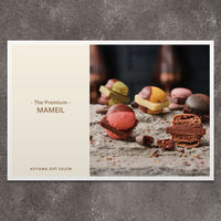 マメイル 生チョコマカロン | The Premium 選べるブランドカタログ A（ギフトカードタイプ）　二重封筒／熨斗（御礼）（直送品）