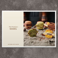 マメイル 生チョコマカロン | The Premium 選べるブランドカタログ B（ギフトカードタイプ）　二重封筒／熨斗（御歳暮）（直送品）