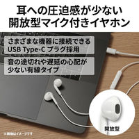JVCケンウッド USB Type-Cイヤホン HA-FR17UC HA-FR17UC-P 1個（直送品）