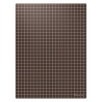 共栄プラスチック Kiwami ライティングマット下敷き ブラウン&キャメル WMS-A4-RBC 1枚（直送品）