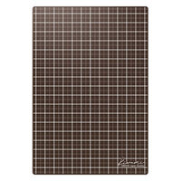 共栄プラスチック Kiwami ライティングマット下敷き ブラウン&キャメル WMS-B6-RBC 1枚（直送品）