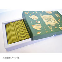丸叶むらた お線香 TEA TIME GREEN ハーフ寸平箱 GT-08 1箱（直送品）