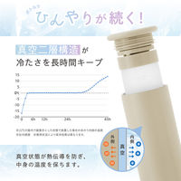 スティック氷のう ベージュ 武田コーポレーション 氷嚢ボトル 冷却用品 ひんやりグッズ 繰り返し 携帯 1個