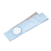 首に巻く氷のう ライトブルー 武田コーポレーション 冷却用品 首ベルト 繰り返し 氷嚢 ひんやりグッズ 1個