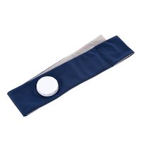 首に巻く氷のう ネイビー 武田コーポレーション 冷却用品 首ベルト 繰り返し 氷嚢 ひんやりグッズ 1個