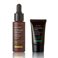 数量限定　chant a charm　薬用VC ブライトエッセンス＆クレンジングミルク ミニセット 　(チャントアチャーム)