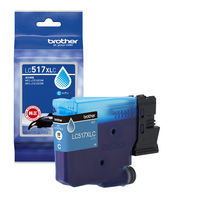 ブラザー（brother） 純正インクカートリッジ LC517XLC シアン 大容量 1個