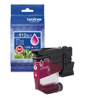 ブラザー（brother） 純正インクカートリッジ LC512XLM マゼンダ 大容量 1個