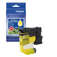 ブラザー（brother） 純正インクカートリッジ LC512XLY イエロー 大容量 1個