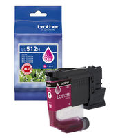 ブラザー（brother） 純正インクカートリッジ LC512M マゼンダ 1個
