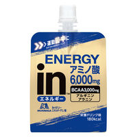inゼリー（インゼリー） エネルギーアミノ酸　栄養ドリンク味 1セット（1個（180g）×3）　運動前・運動中　ゼリー飲料