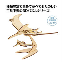 アーテック 木製3Dパズル プテラノドン 58717 1セット(1個×5)（直送品）