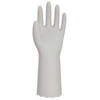 川西工業 ビニール炊事用手袋 中厚手 ライトグレー L #2152 1セット（1双×5）