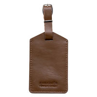 TTC カダケス 本革ネームタグ 大 ブラウン 614227 1個（直送品）