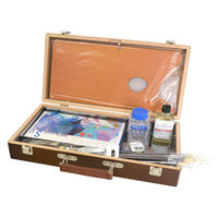 アムス 油絵具木箱セット (KA) 800174 1個（直送品）