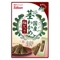 塩分チャージ 梅 食べきりサイズ 国産茎わかめ 梅かつお味　26g 1セット(1個×12)