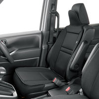 BONFORM シートクッション ファブリーズ ブラック フロント1枚 4123-91BK 1個（直送品）