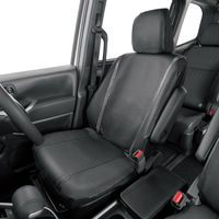 BONFORM シートカバー シャイニーダイヤ ブラック フロント1枚 フルカバー 4164-50BK 1個（直送品）